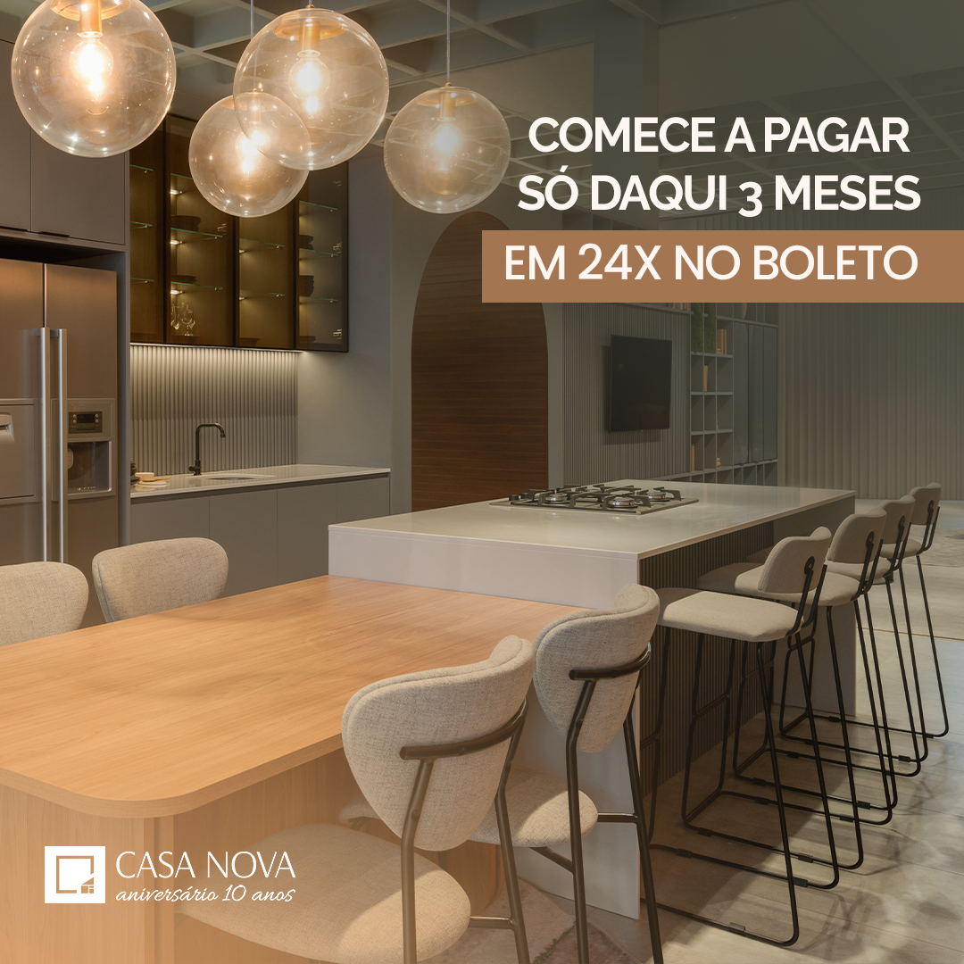 Comece a pagar só daqui 3 meses